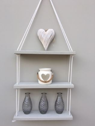 Rustic Ladder Shelf image 0