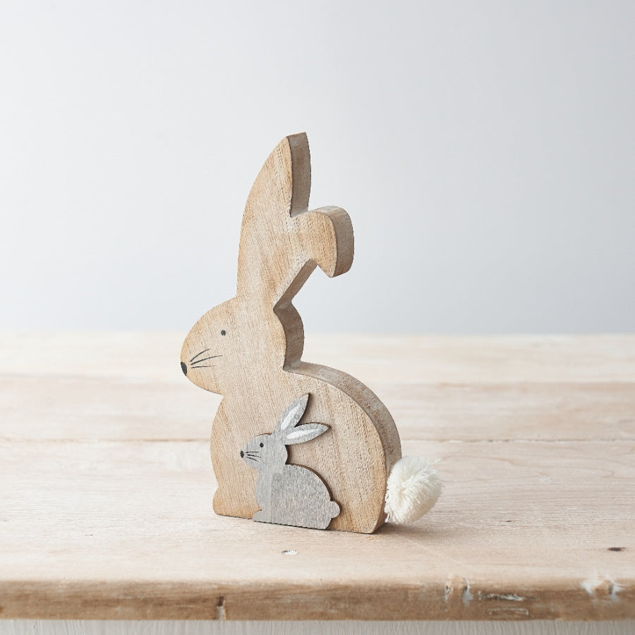 Wooden Easter Bunny Jigsaw image 0