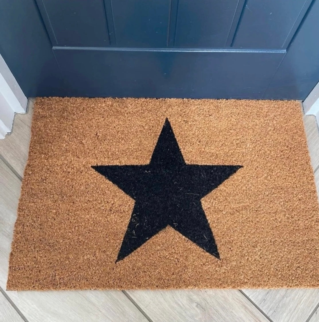 Black Star Doormat