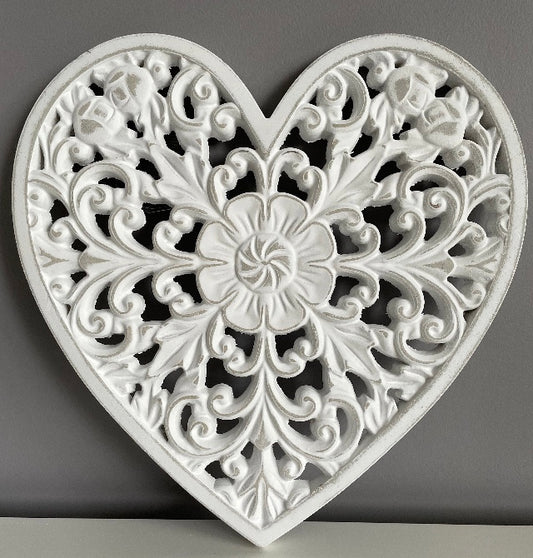 Carved Heart Plaque image 1