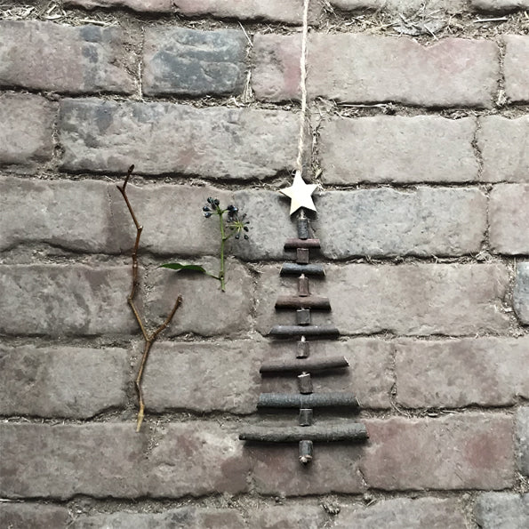 Hanging Twig Christmas Trees image 2