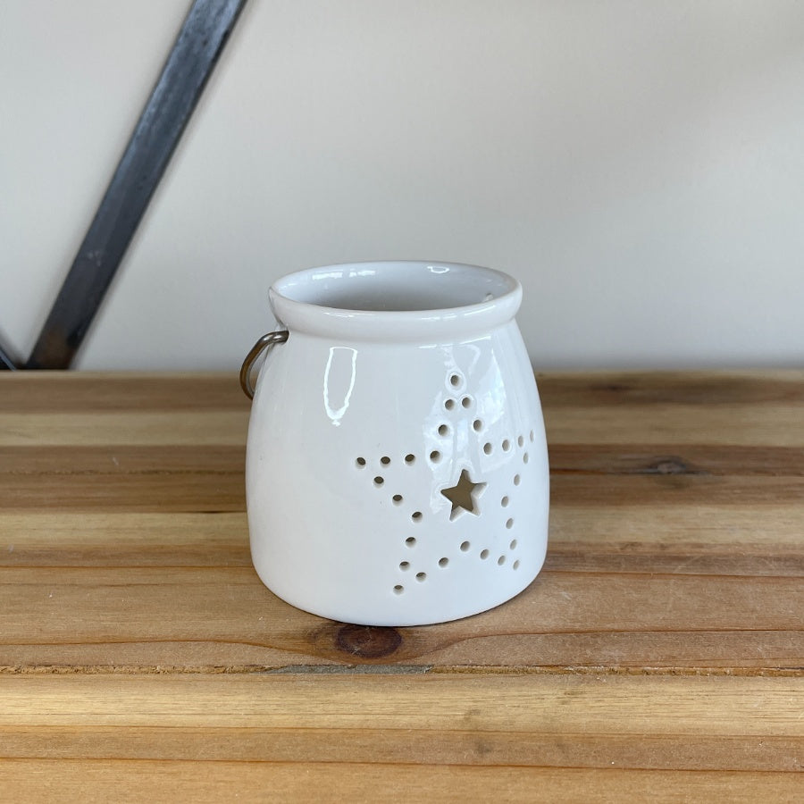 Star Ceramic T Light Holder image 0