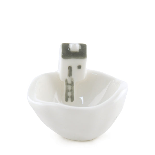 Porcelain Bowl with House image 2
