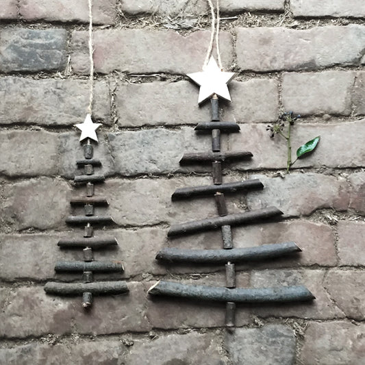 Hanging Twig Christmas Trees image 0