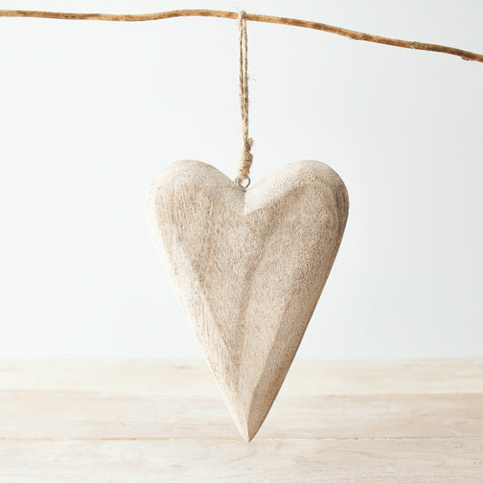 Wooden Heart 18cm