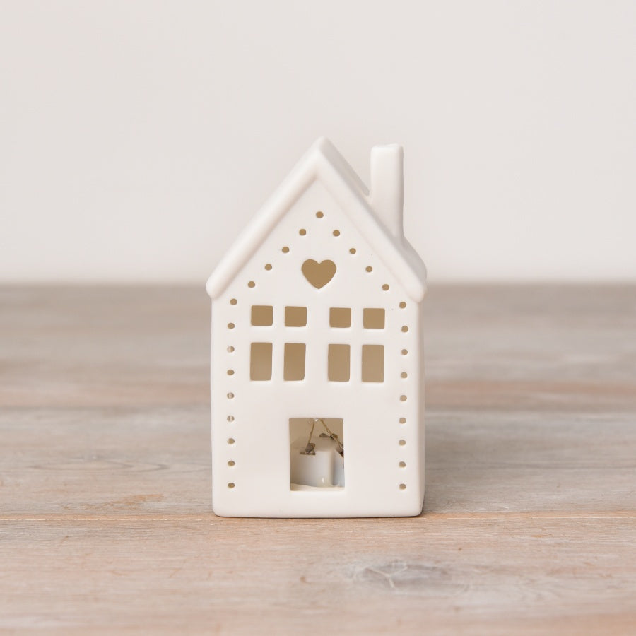 LED Church & Houses (Set of 3)