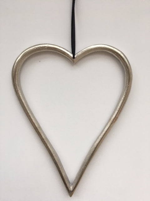 Silver Heart - Available in 3 sizes image 2