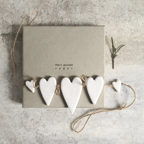 Porcelain Heart Garland image 2