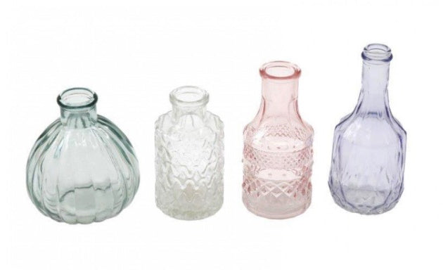 Set of 4 Bud Vases
