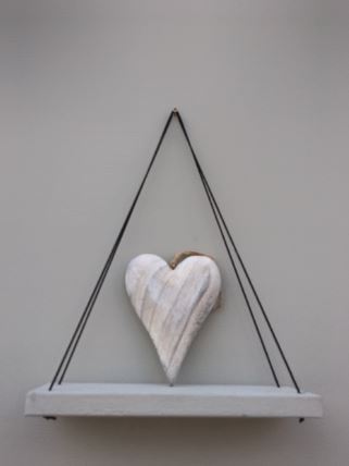Rustic Hanging Shelf image 1
