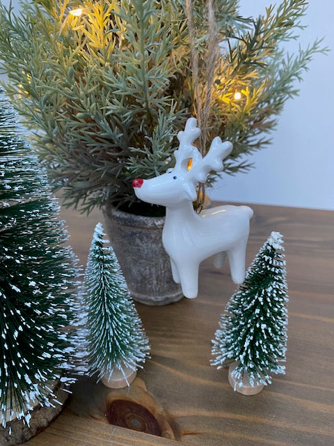 Hanging Porcelain Reindeer image 4