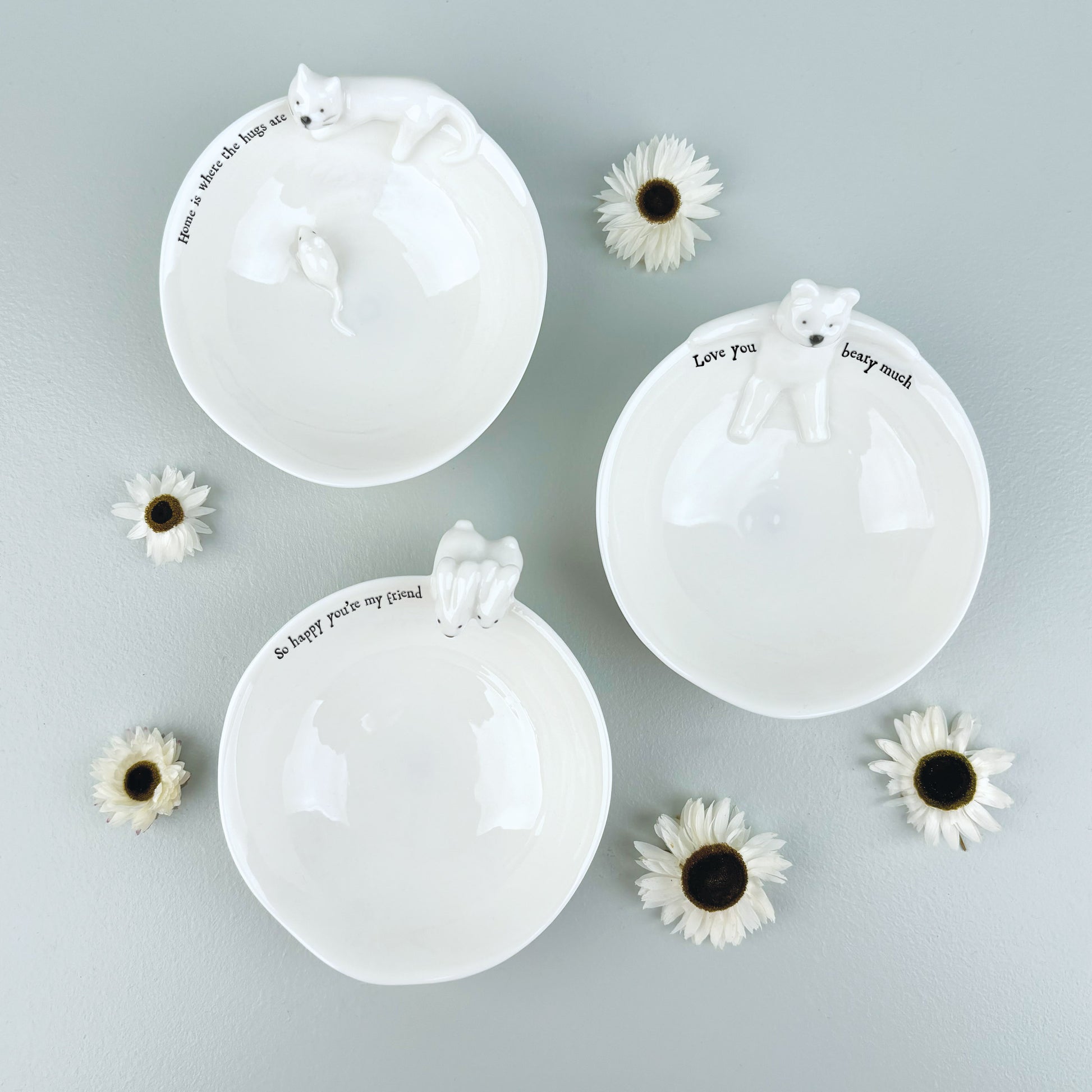 Porcelain Bowl - Cat & Mouse image 3