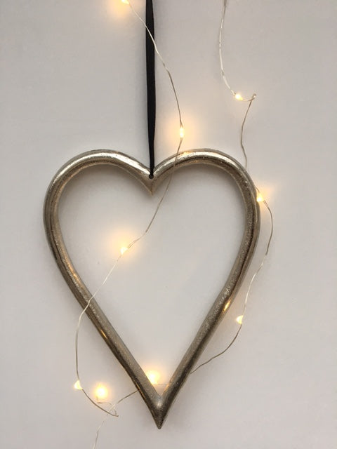 Silver Heart - Available in 3 sizes image 3