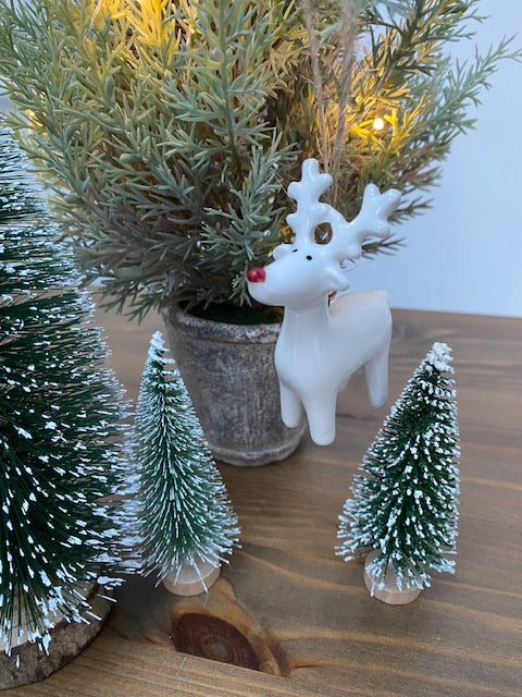 Hanging Porcelain Reindeer image 2