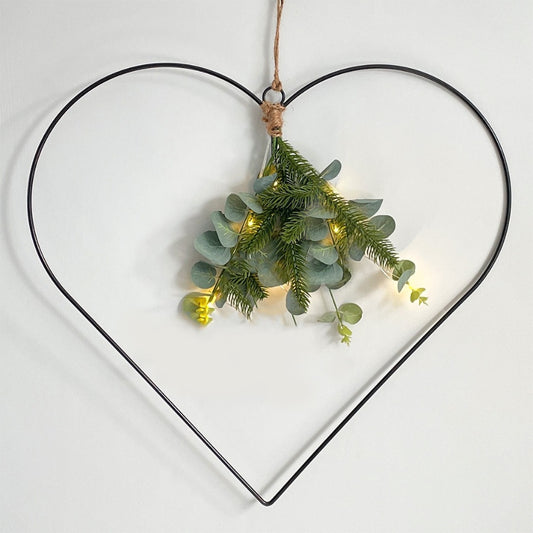 Christmas Heart with LED Lights -50cm image 0