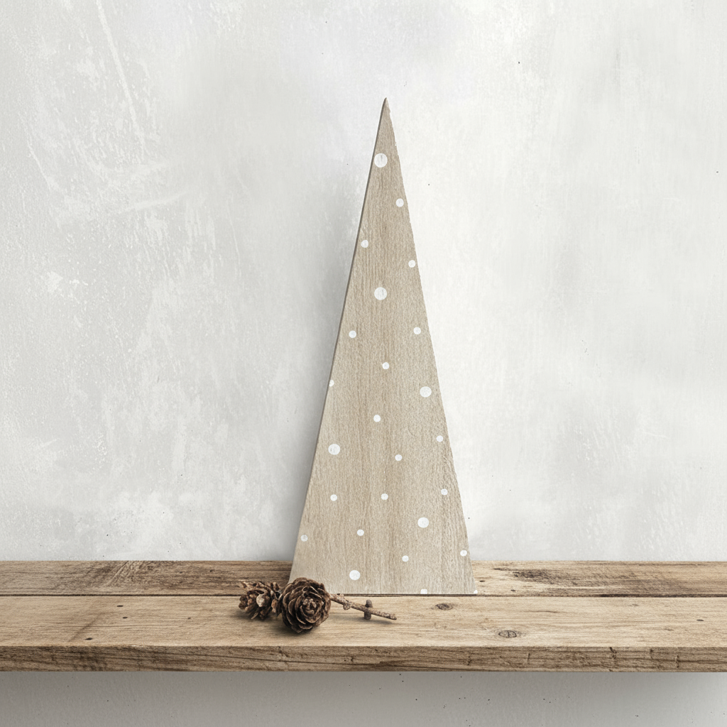 East of India Wooden Christmas Trees