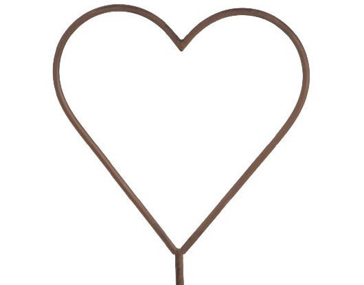 Metal Heart Garden Stake - Small image 0