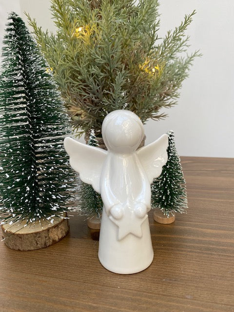 White Ceramic Angel image 0