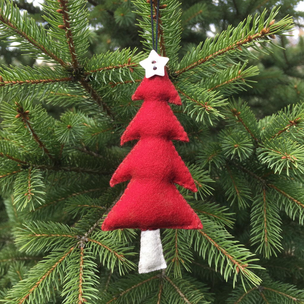 East of India Felt Christmas Tree